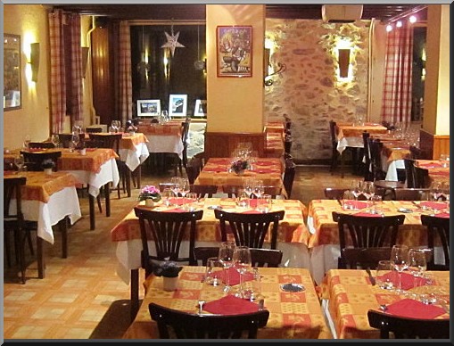 Formigueres restaurant Hotel Pecheyre