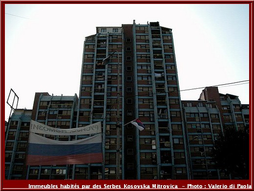 Kosovska mitrovica immeubles serbes