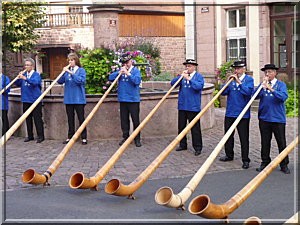 Riquewihr musiciens traditionnels d'alsace