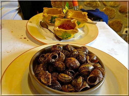 restaurant el Trull d’en Francesc escargots boadella d'emporda
