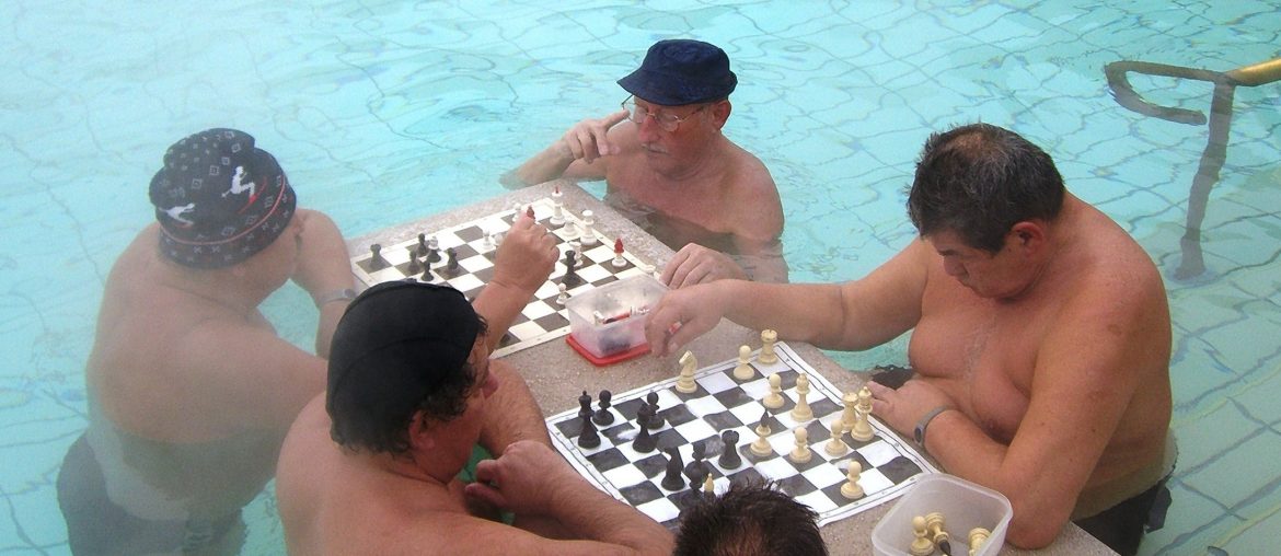 jeu d'échecs bains budapest