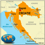 Carte croatie