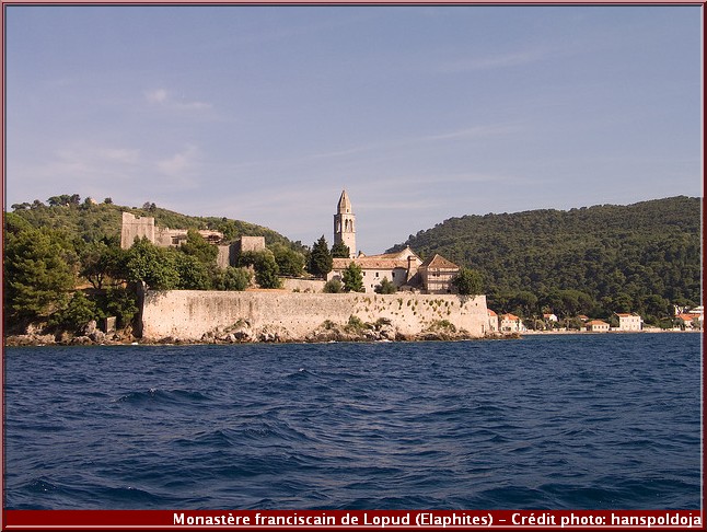 Lopud monastere croatie
