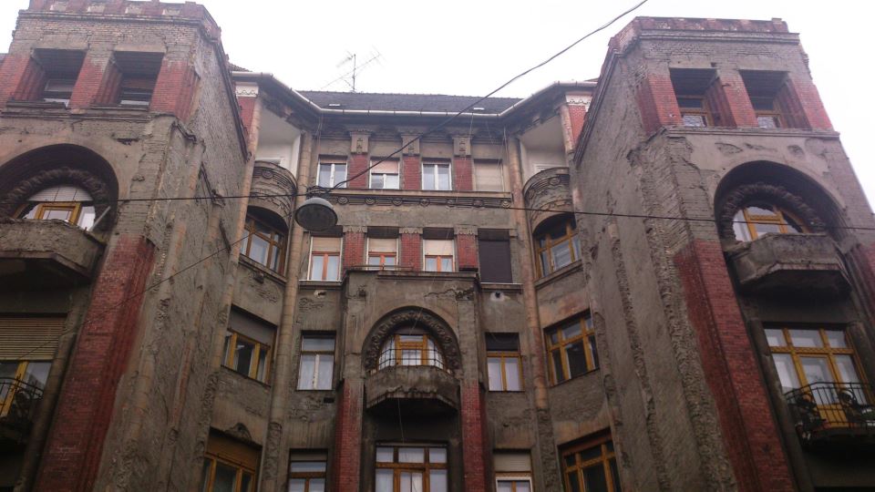 budapest ancienne facade