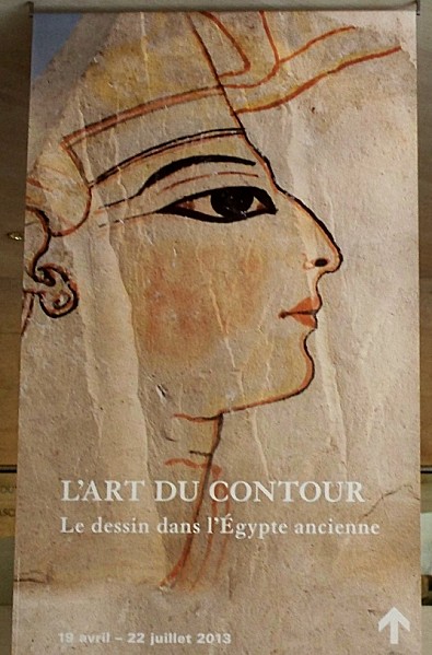 exposition art du contour dessin egypte ancienne