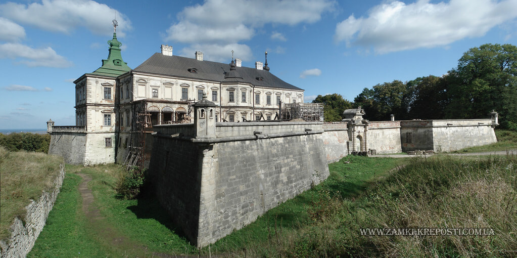 château de Podgoretsky en Ukraine