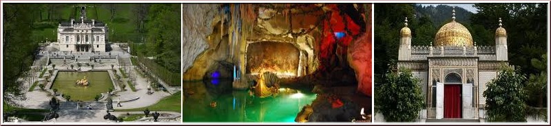 chateau linderhof pavillon mauresque grotte venus