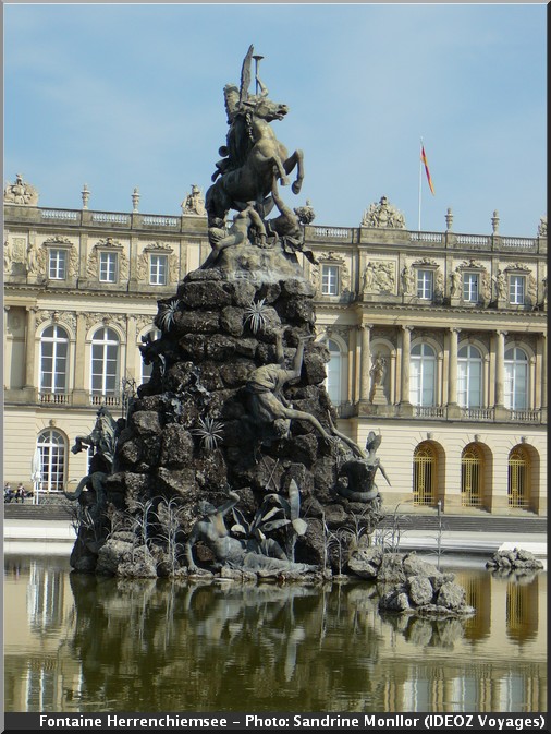 fontaine chateau herrenchiemsee