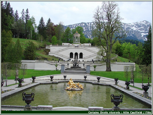 linderhof fontaine belvedere