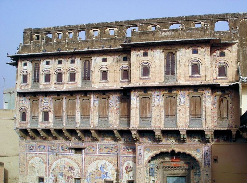 rajasthan facade palais havelis