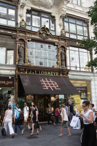 La boutique J. & L. Lobmeyr
