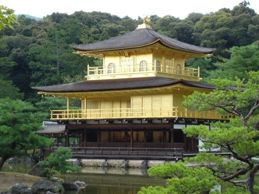 kyoto temple pavillon dor kinkakuji