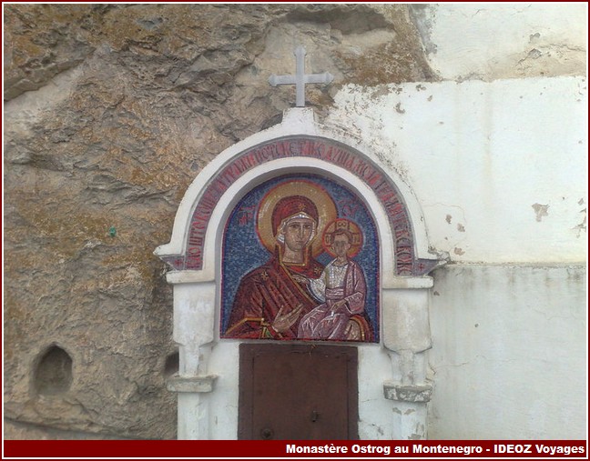 monastere ostrog icone vierge