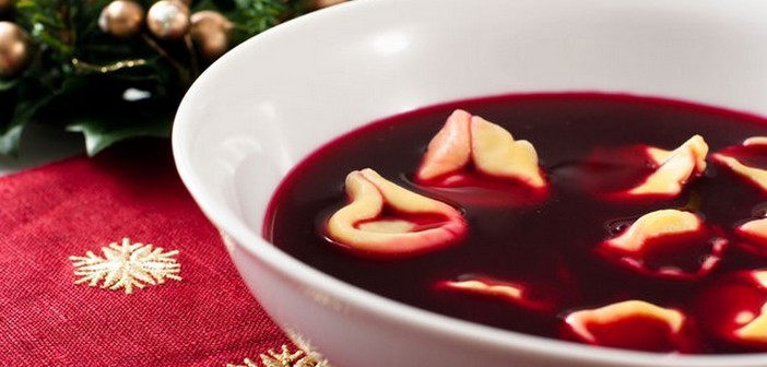 Barszcz soupe aux betteraves de Noël