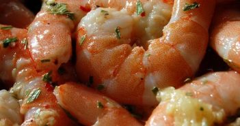 Crevettes marinées au citron et au gingembre ; Recette légère aux saveurs asiatiques crevettes marinées citron gingembre