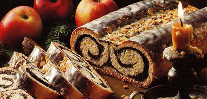 Makovnjaca, le Roulé aux graines de pavot ; recette de la bûche de Noël croate makovnjaca bûche de noel en Croatie