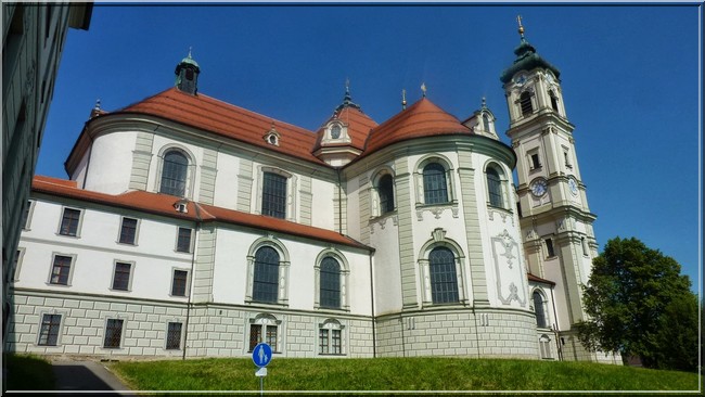 Abbaye Ottobeuren facade arriere