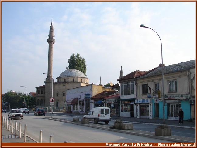Prishtina mosquee carshi