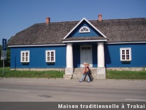 Trakai maison traditionnelle