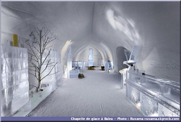 balea chapelle de glace