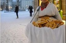 budapest en hiver vendeur bretzel