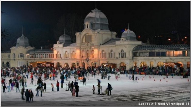 budapest patinoire hiver