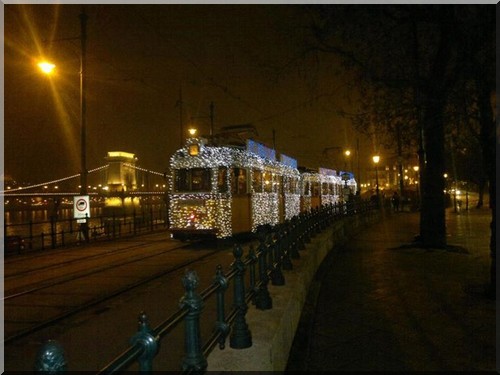 budapest tramway noel