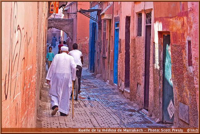 marrakech ruelles medina