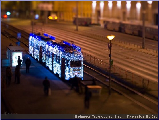 noel budapest tramway