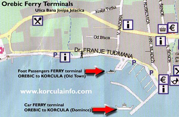 ferry orebic