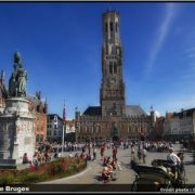 grand place bruges beffroi