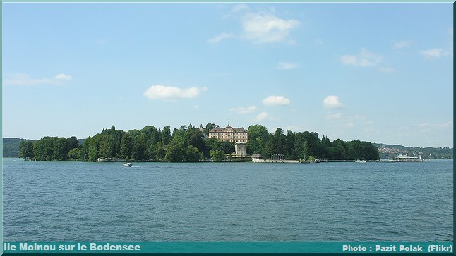 lac Bodensee ile mainau