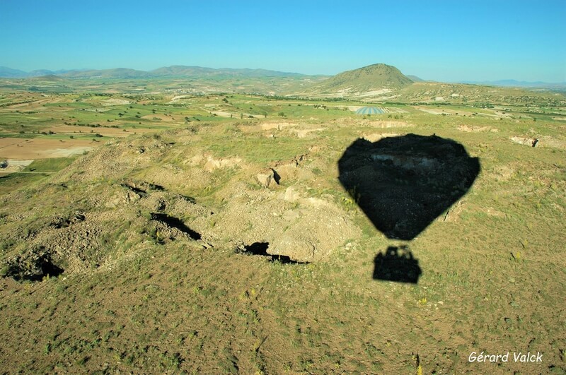 Aperçu de la Cappadoce en ballon