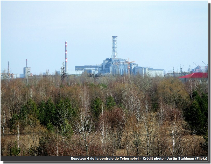 Centrale Tchernobyl Reacteur 4