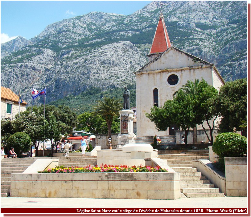 Makarska eglise saint Marc