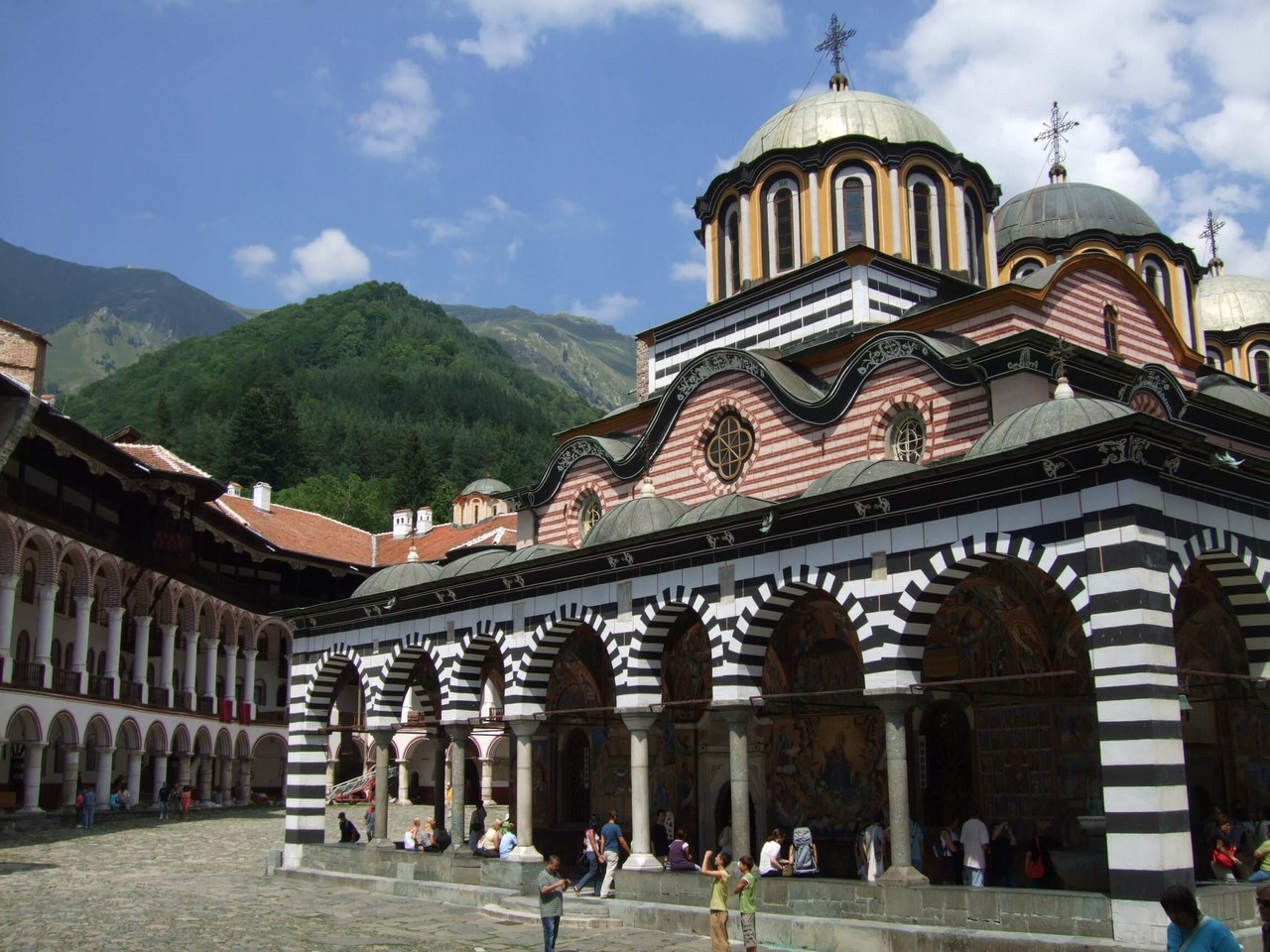 Monastère de Rila en Bulgarie