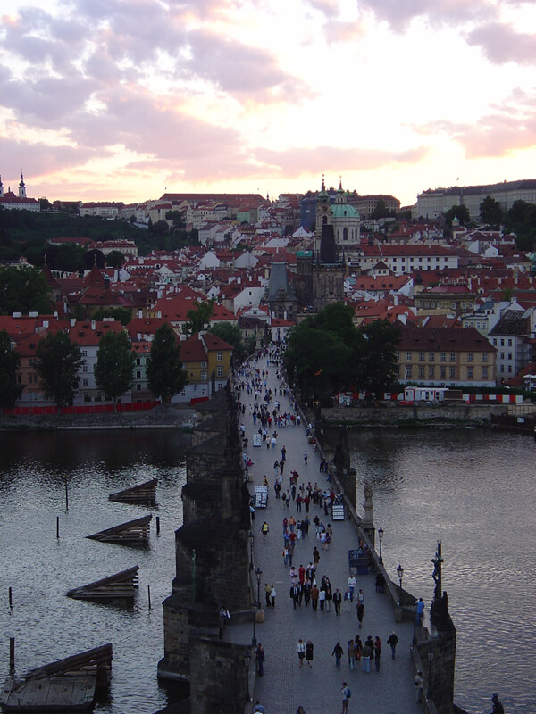 Pont charles à Prague