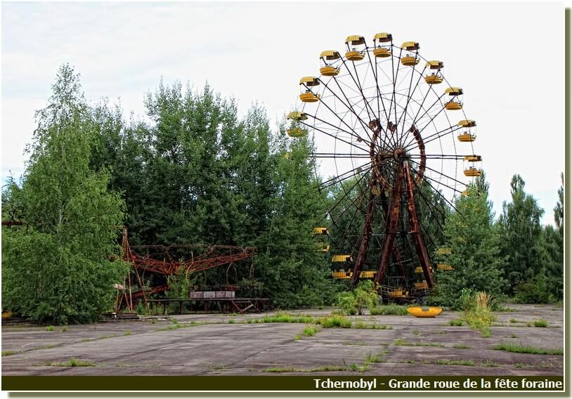 Tchernobyl Grande roue fête foraine
