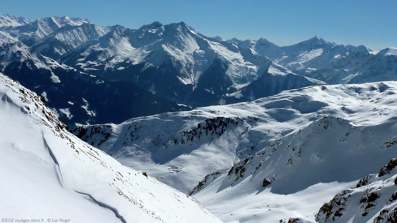 Zillertal Tyrol paysages enneigés