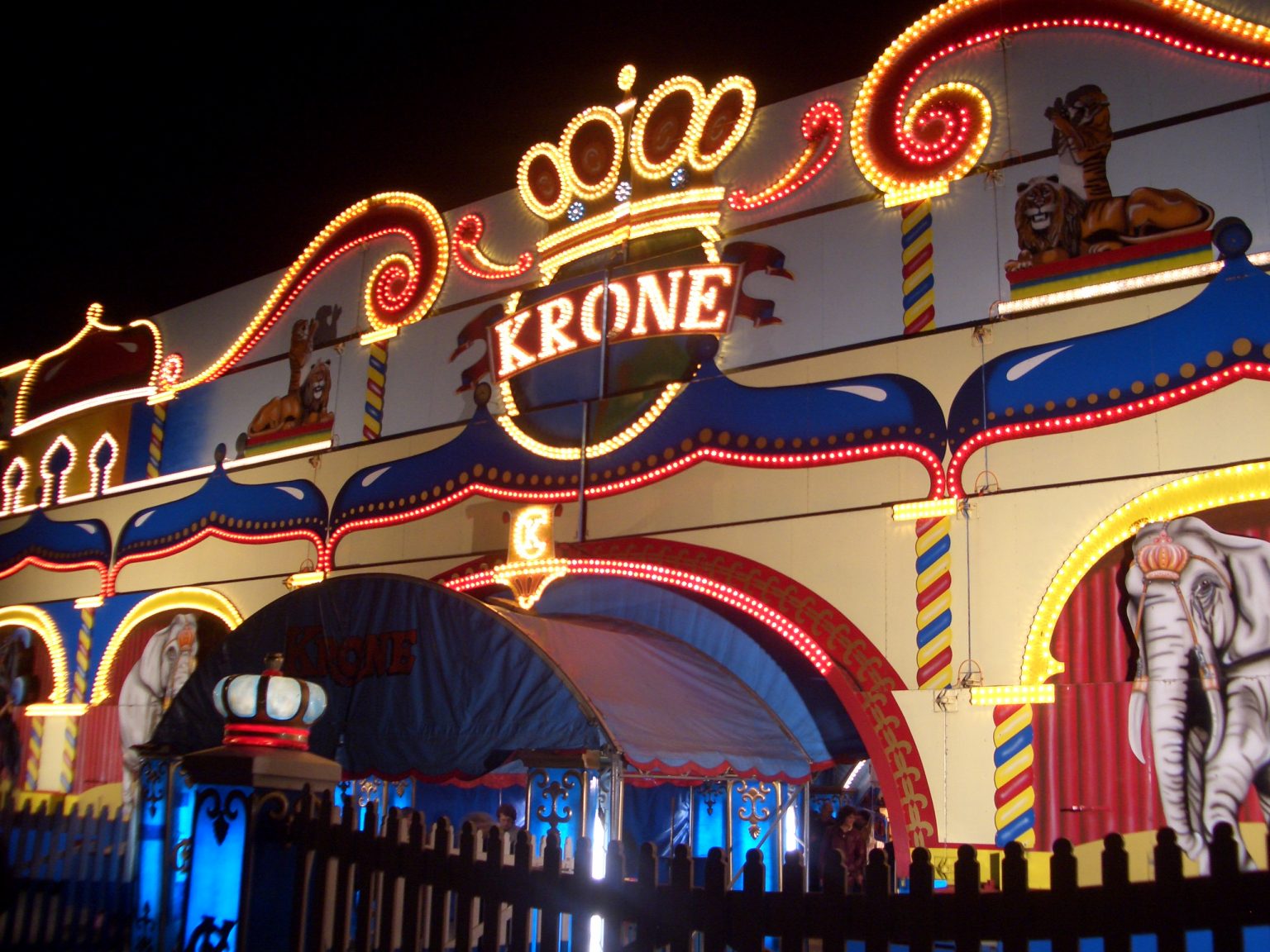 Circus Krone, le plus grand cirque d'Europe à Munich
