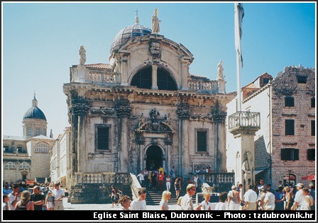 dubrovnik eglise saint blaise