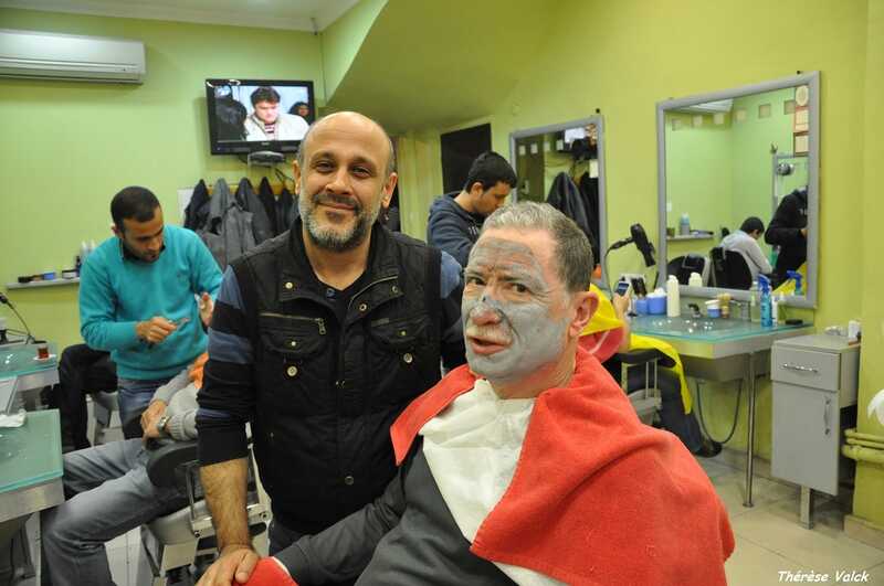 gerard valk chez le barbier à istanbul