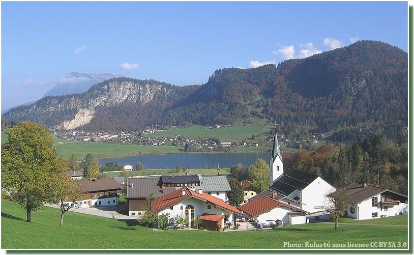 lac Thiersee en Autriche