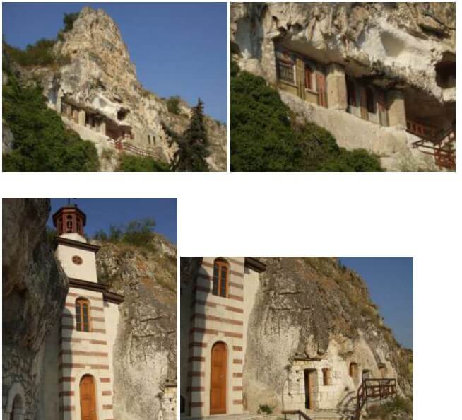 monastère rupestre de Basarbovo