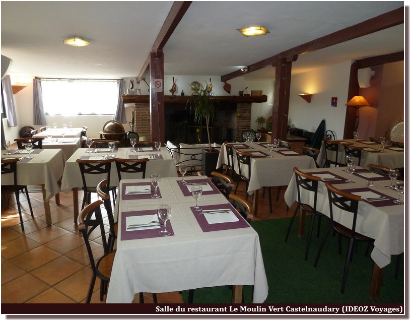 salle restaurant le moulin vert castelnaudary