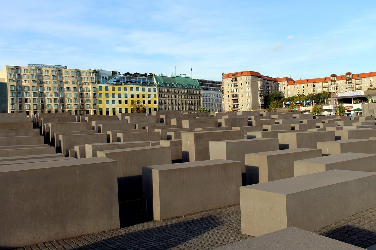 Berlin mémorial aux juifs d'Allemagne
