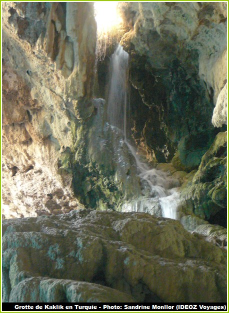 Cascade Grotte Kaklik Turquie