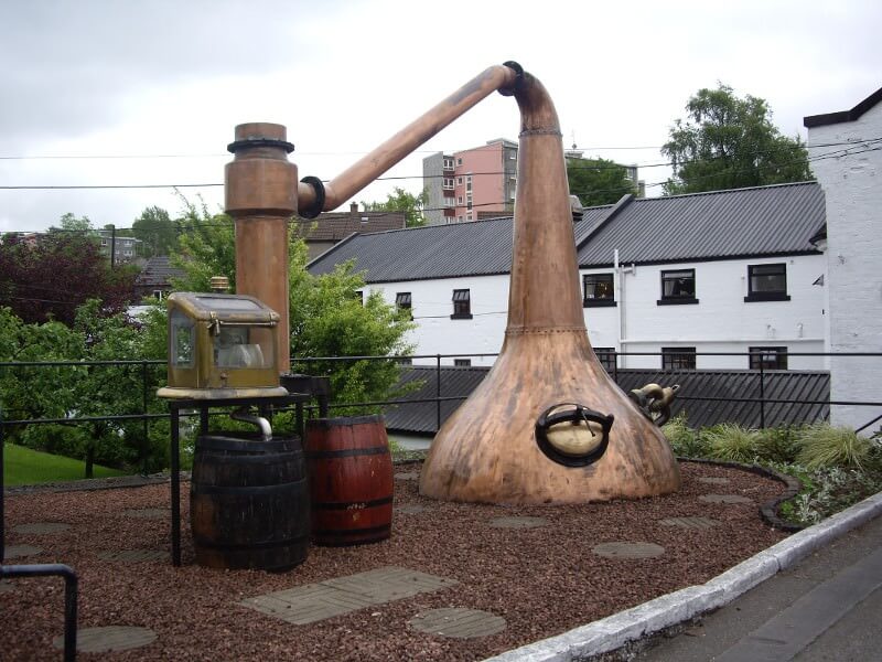 Edimbourg distillerie whisky