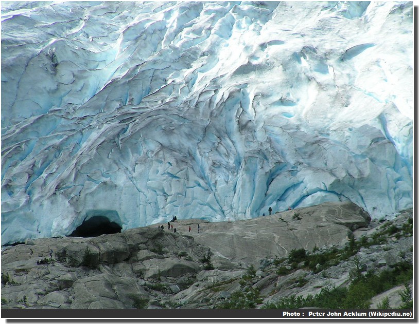 Glacier Nigardsbreen Norvege