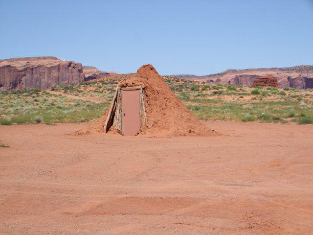Hogan habitation des indiens hopi navajo
